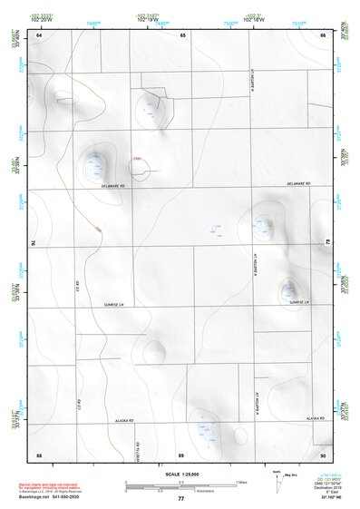 33102NE Page 77 Levelland Topo Preview 1