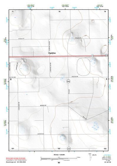 33102NE Page 90 Levelland Topo Preview 1