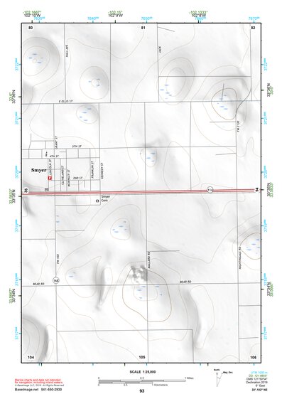 33102NE Page 93 Levelland Topo Preview 1