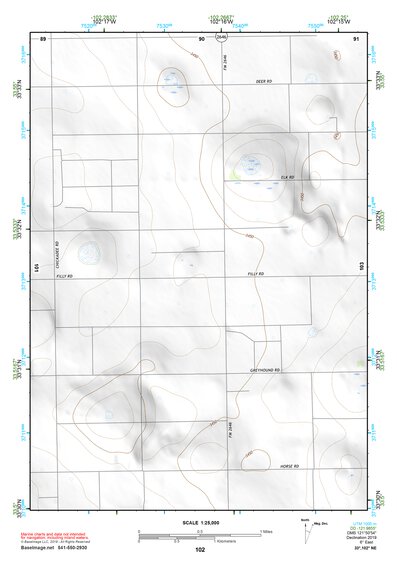 33102NE Page 102 Levelland Topo Preview 1
