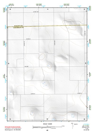 33102NW Page 43 Levelland Topo Preview 1