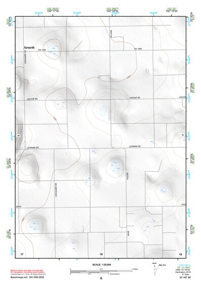 33102SE Page 6 Brownfield Topo Preview 1