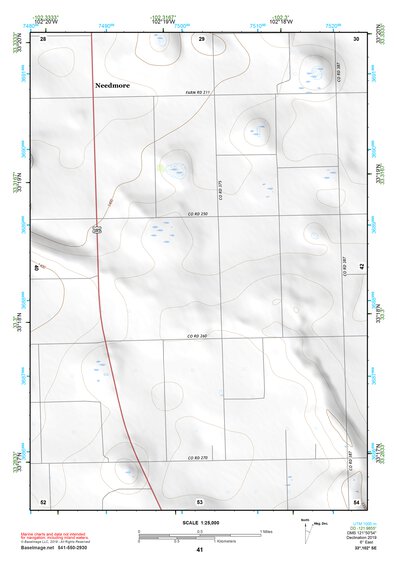 33102SE Page 41 Brownfield Topo Preview 1
