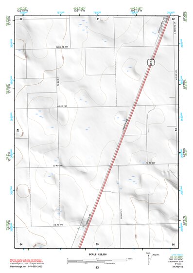 33102SE Page 43 Brownfield Topo Preview 1