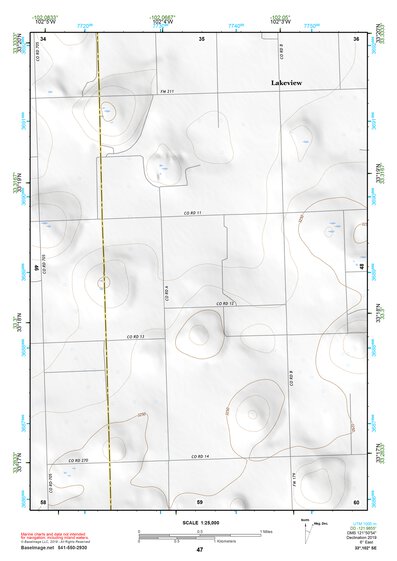 33102SE Page 47 Brownfield Topo Preview 1