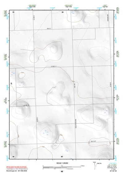 33102SE Page 48 Brownfield Topo Preview 1