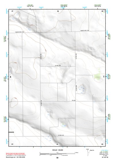 33102SE Page 50 Brownfield Topo Preview 1