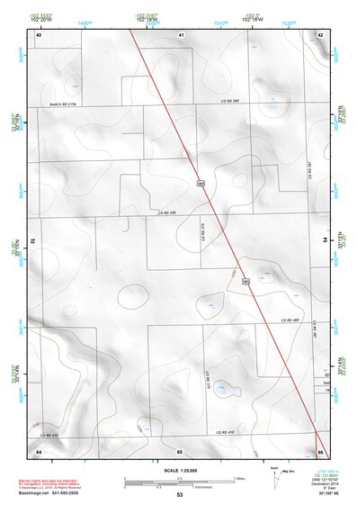 33102SE Page 53 Brownfield Topo Preview 1