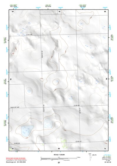 33102SE Page 57 Brownfield Topo Preview 1
