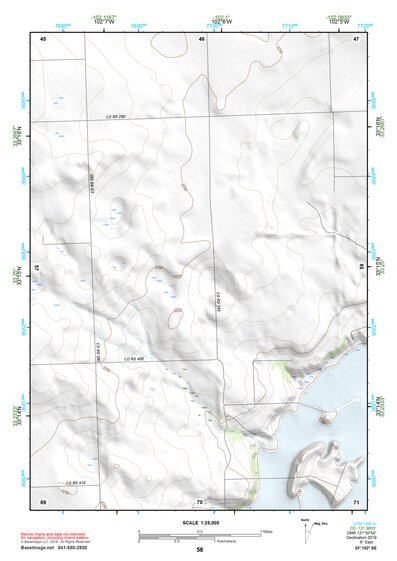 33102SE Page 58 Brownfield Topo Preview 1