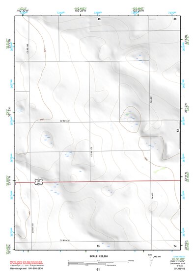 33102SE Page 61 Brownfield Topo Preview 1