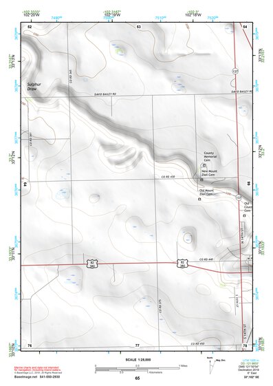 33102SE Page 65 Brownfield Topo Preview 1