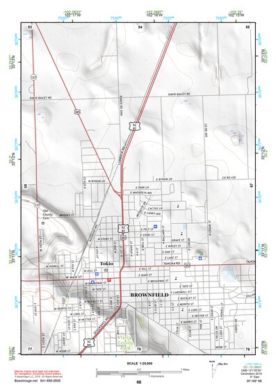 33102SE Page 66 Brownfield Topo Preview 1