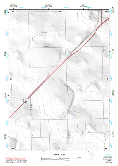 33102SE Page 77 Brownfield Topo Preview 1