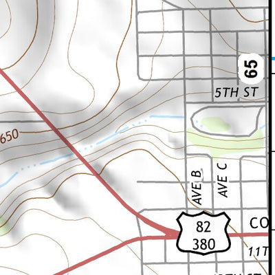 33102SW Page 64 Brownfield Topo Preview 3