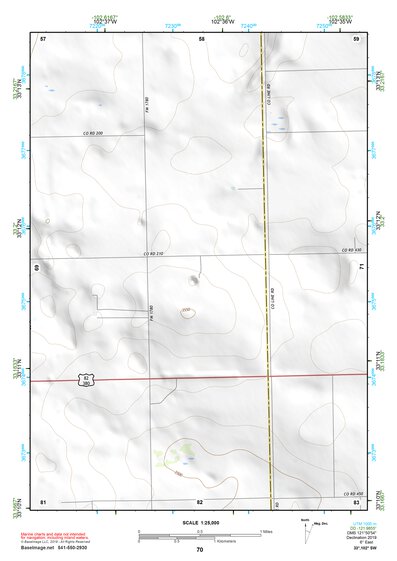 33102SW Page 70 Brownfield Topo Preview 1