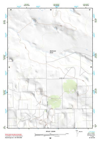 33102SW Page 98 Brownfield Topo Preview 1