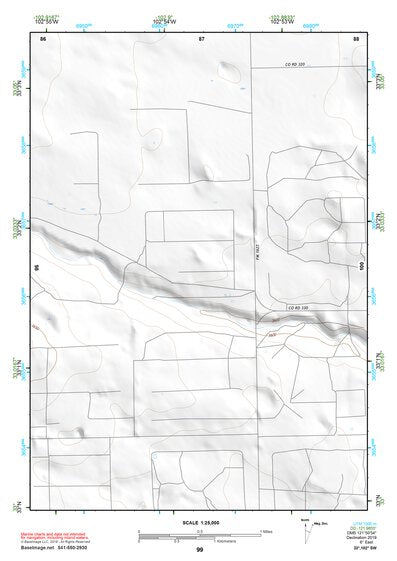 33102SW Page 99 Brownfield Topo Preview 1