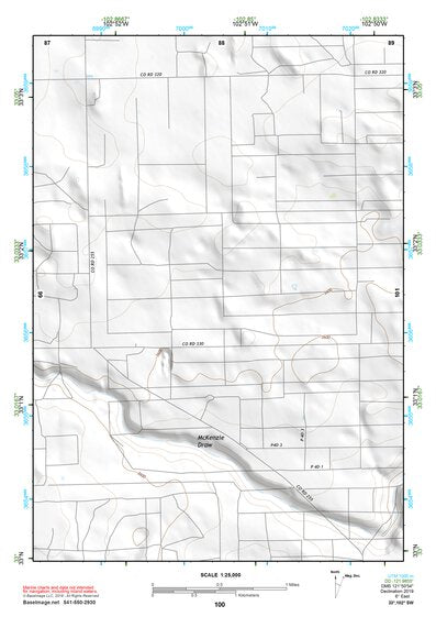 33102SW Page 100 Brownfield Topo Preview 1