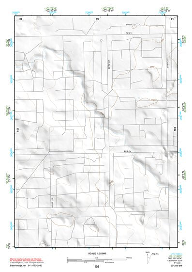 33102SW Page 102 Brownfield Topo Preview 1