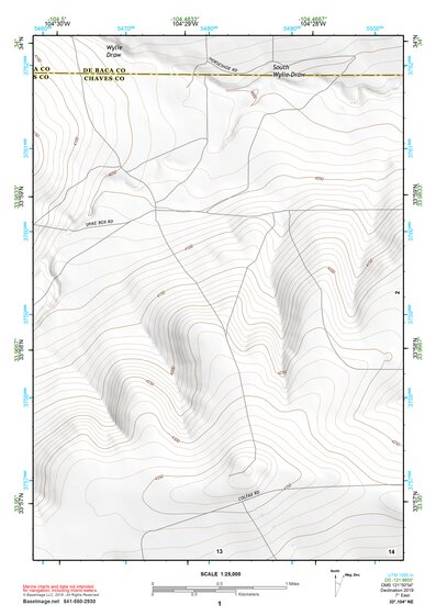33104NE Page 1 Salt Creek Topo Preview 1