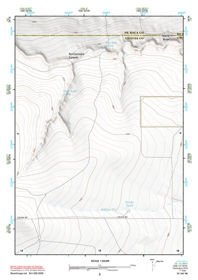 33104NE Page 3 Salt Creek Topo Preview 1