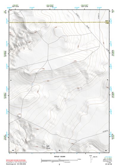 33104NE Page 7 Salt Creek Topo Preview 1
