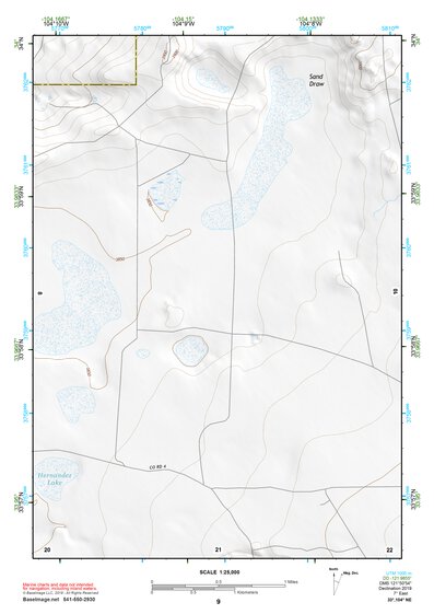 33104NE Page 9 Salt Creek Topo Preview 1