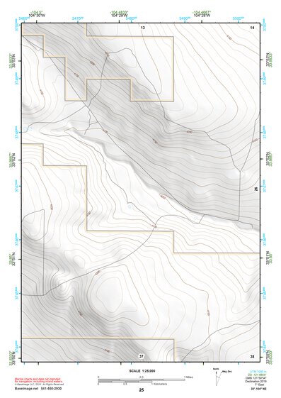33104NE Page 25 Salt Creek Topo Preview 1