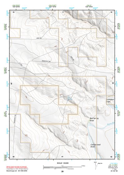 33104NE Page 29 Salt Creek Topo Preview 1