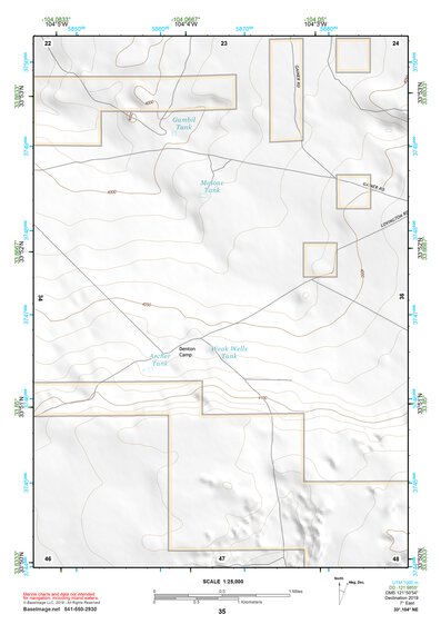33104NE Page 35 Salt Creek Topo Preview 1