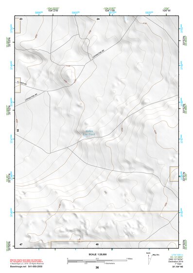 33104NE Page 36 Salt Creek Topo Preview 1