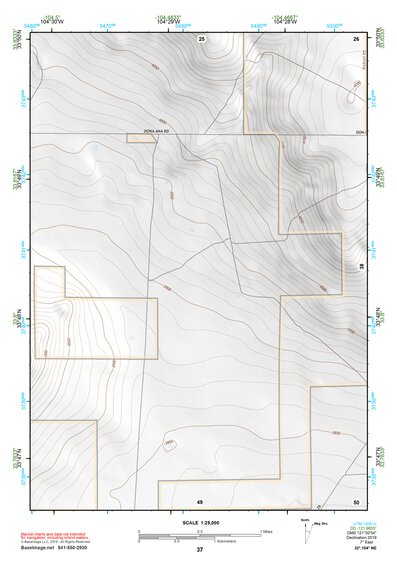 33104NE Page 37 Salt Creek Topo Preview 1