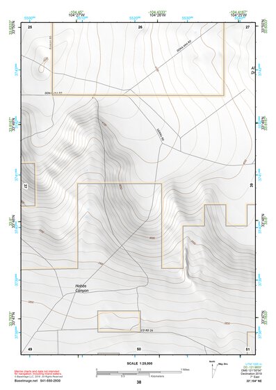33104NE Page 38 Salt Creek Topo Preview 1