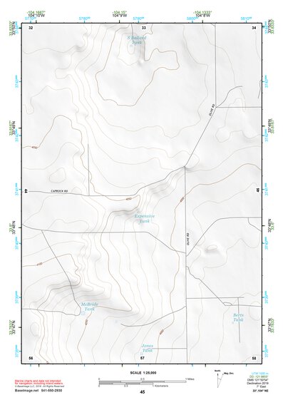 33104NE Page 45 Salt Creek Topo Preview 1