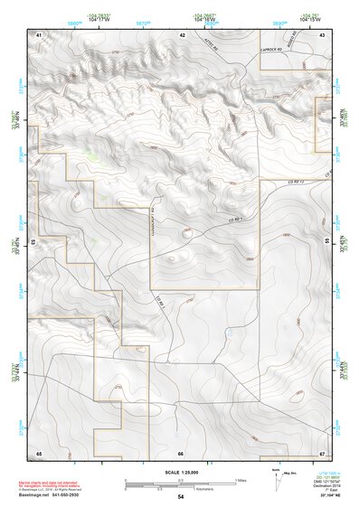 33104NE Page 54 Salt Creek Topo Preview 1