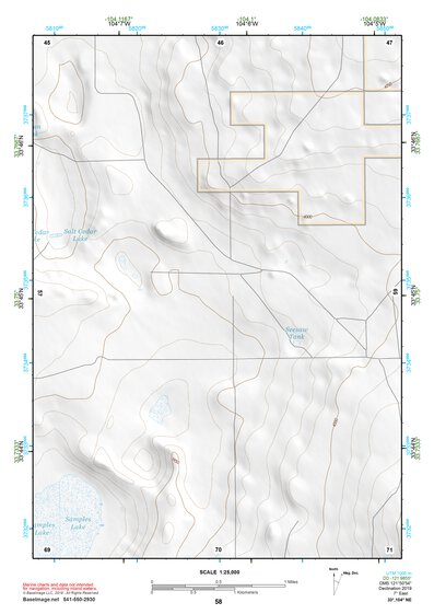 33104NE Page 58 Salt Creek Topo Preview 1