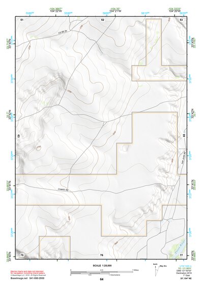 33104NE Page 64 Salt Creek Topo Preview 1