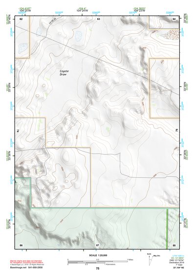 33104NE Page 75 Salt Creek Topo Preview 1