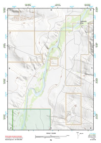 33104NE Page 76 Salt Creek Topo Preview 1