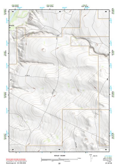 33104NE Page 77 Salt Creek Topo Preview 1