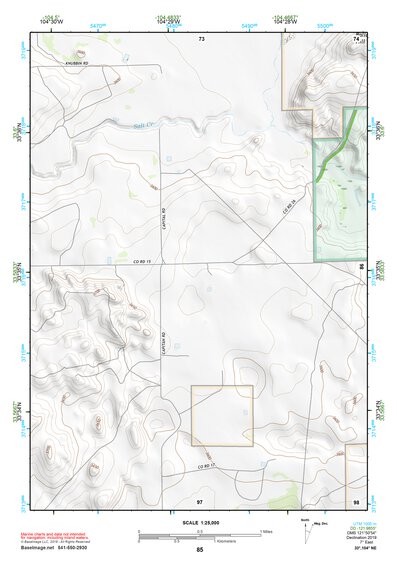 33104NE Page 85 Salt Creek Topo Preview 1