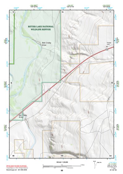 33104NE Page 88 Salt Creek Topo Preview 1