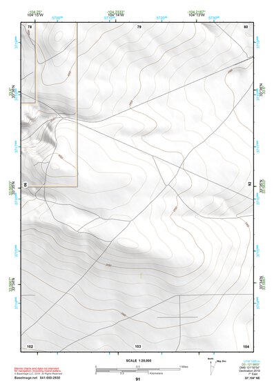 33104NE Page 91 Salt Creek Topo Preview 1
