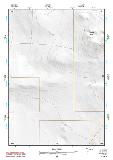 33104NE Page 93 Salt Creek Topo Preview 1
