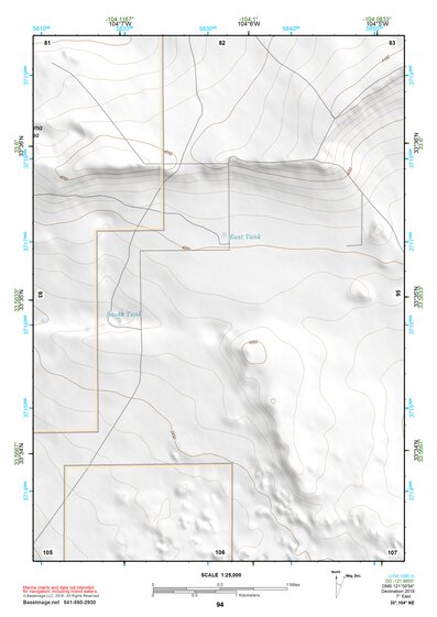 33104NE Page 94 Salt Creek Topo Preview 1