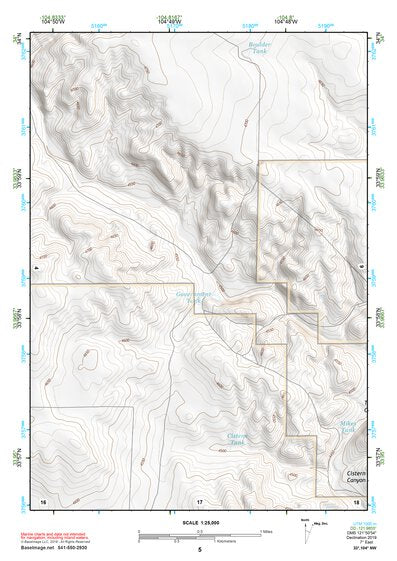 33104NW Page 5 Salt Creek Topo Preview 1