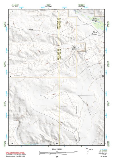 33104NW Page 27 Salt Creek Topo Preview 1