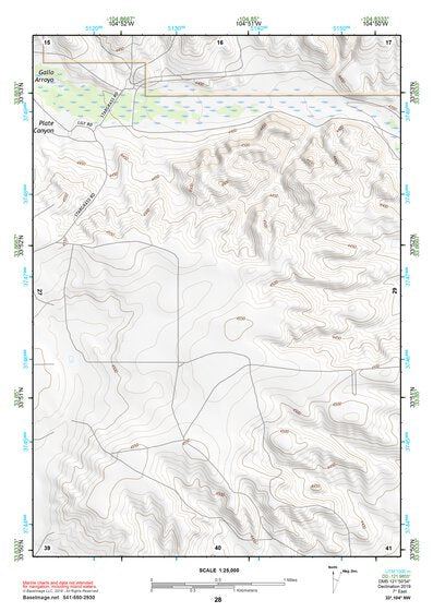 33104NW Page 28 Salt Creek Topo Preview 1