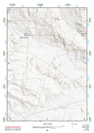 33104NW Page 29 Salt Creek Topo Preview 1